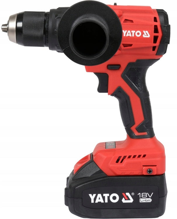 18V BRUSHLESS AKU IMPACT DRILL WITH TWO 4AH BATTERIES AND CHARGER Brand Yato