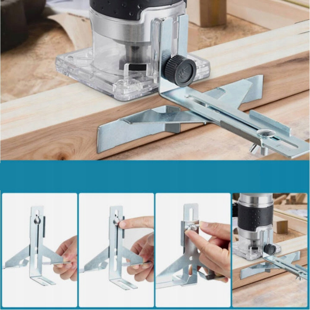 18V Brushless Wood Edge Router 6-Speed 13000 RPM with 15 Bits Manufacturer code HA-0165A1-RG