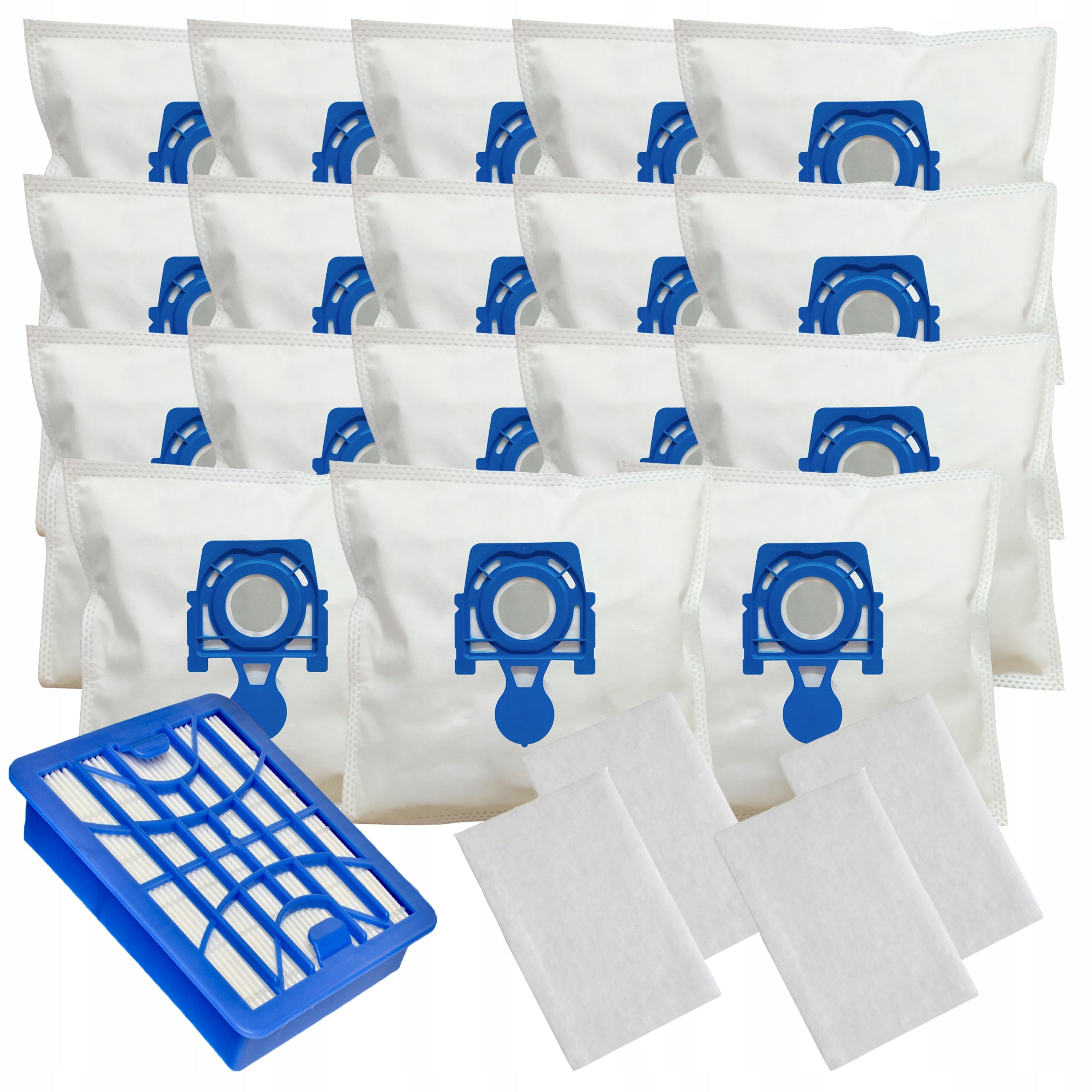 18x BAGS FOR VACUUM CLEANER ZELMER ODYSSEY 450 ZVC COBRA + HEPA FILTER for ZELMER