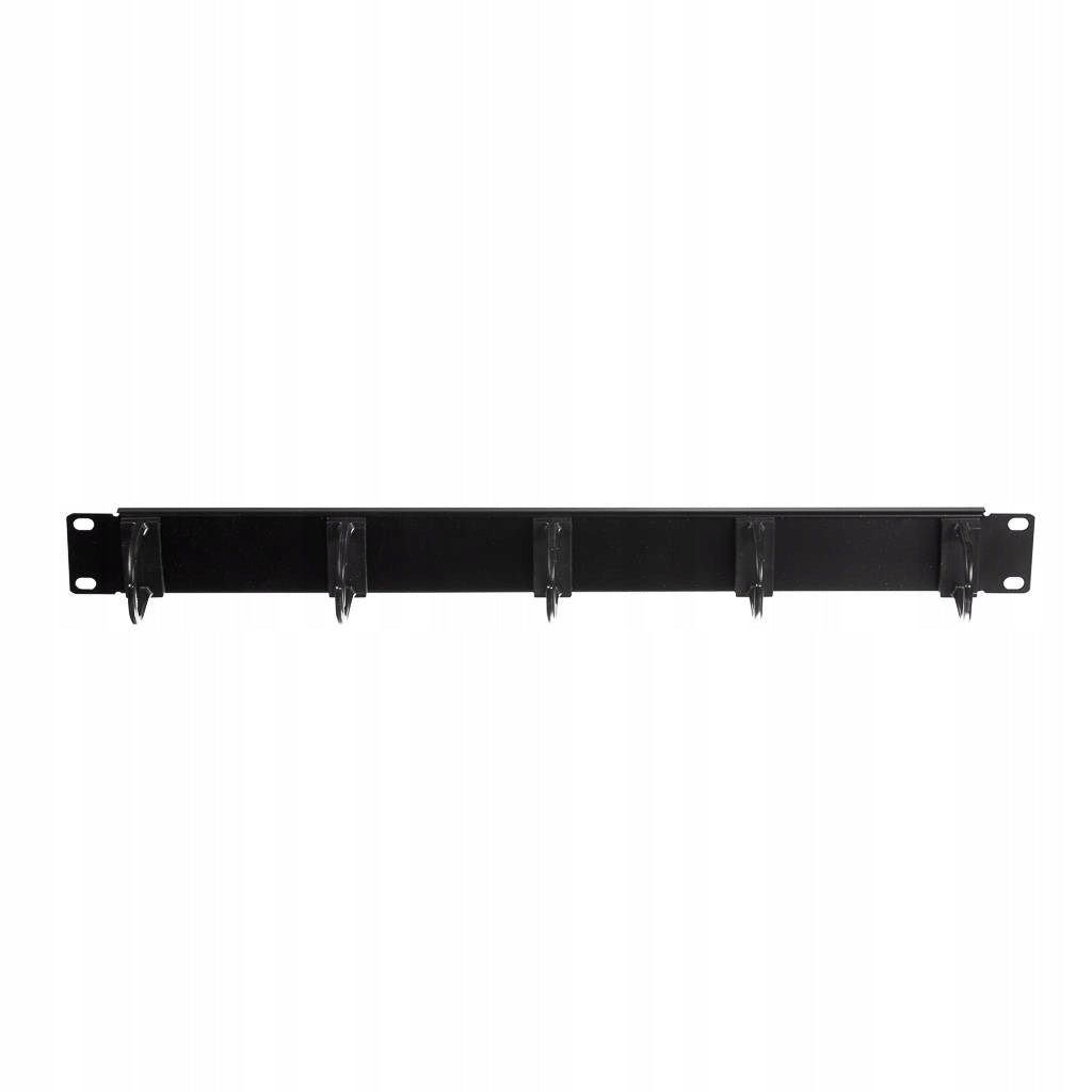 19'' 1U RACK Wire Organizer, Netrack, Black Packaging status original