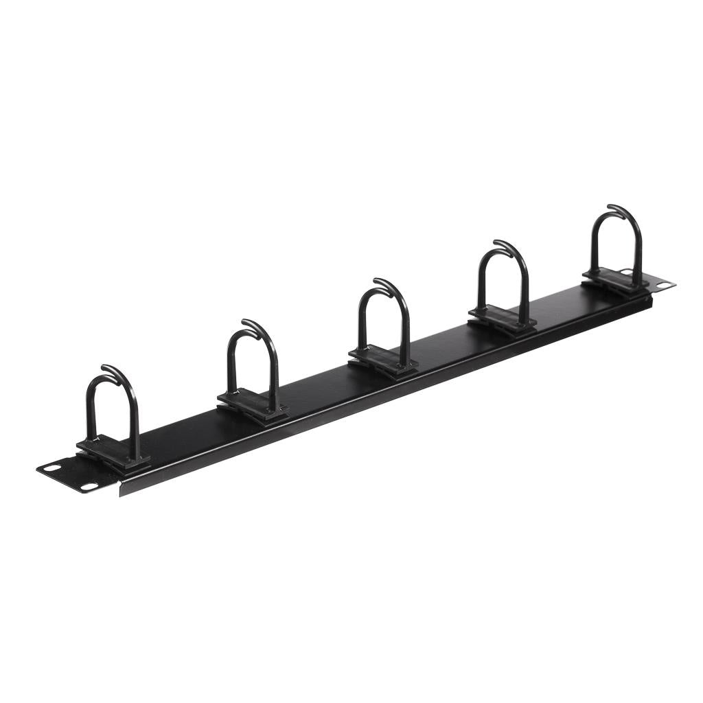 19'' 1U RACK Wire Organizer, Netrack, Black Product weight with unit packaging 0.41 kg