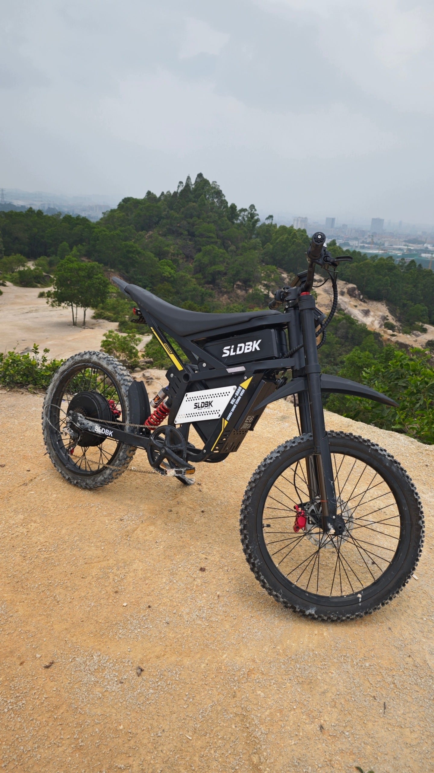 19" Electric Vehicle 7000W 85km/h SLDBK E6 Ultra OIL BRAKE 60V15Ah*2 90km Manufacturer code 9331193558049HUIKE