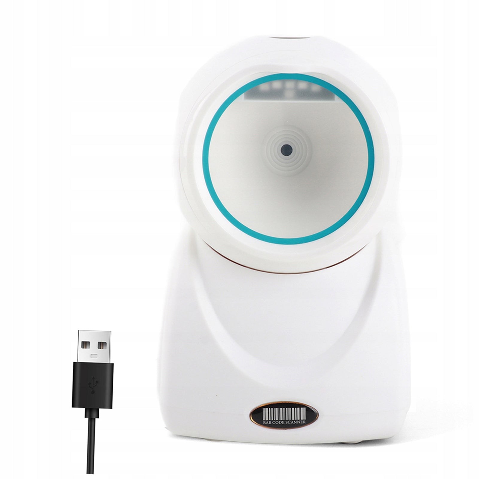 1D 2D QR Desktop Wired Barcode Scanner Fast Platform Without Y1 Printing technology other
