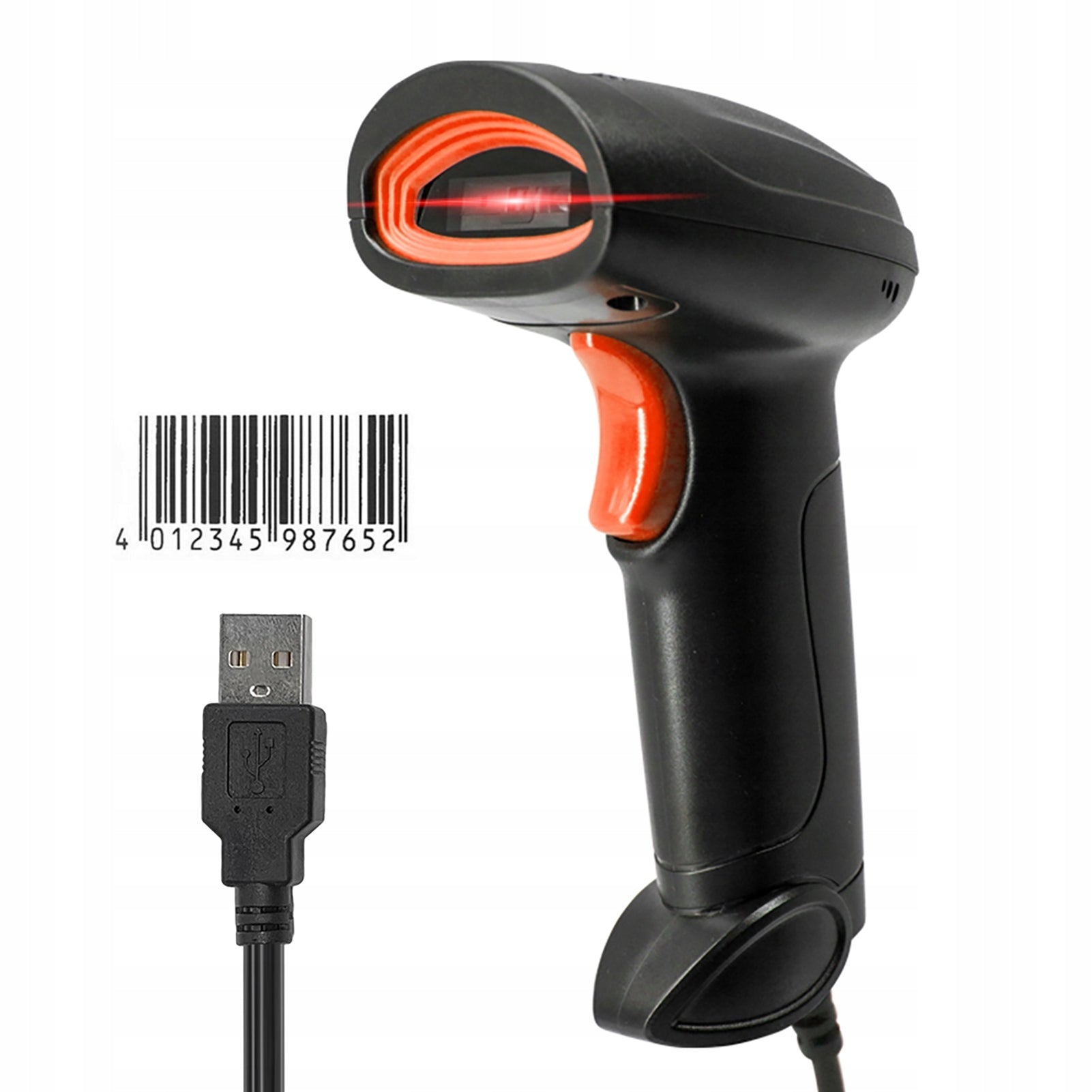 1D Barcode Scanner USB Connection USB CCD E0 connection Printing technology other