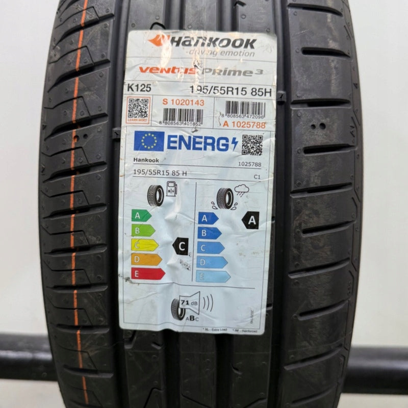 1L 195/55R15 Hankook Ventus Prime3 K125 85H 4521 N Season summer