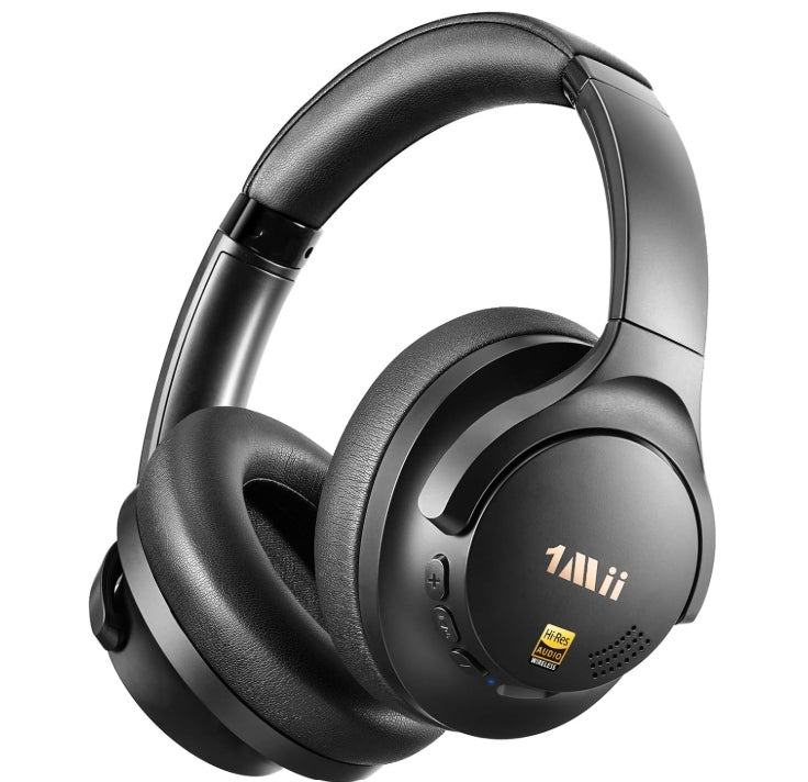 1Mii Y8+ Noise Cancelling Bluetooth 6.0 On-Ear Headphones, Wireless