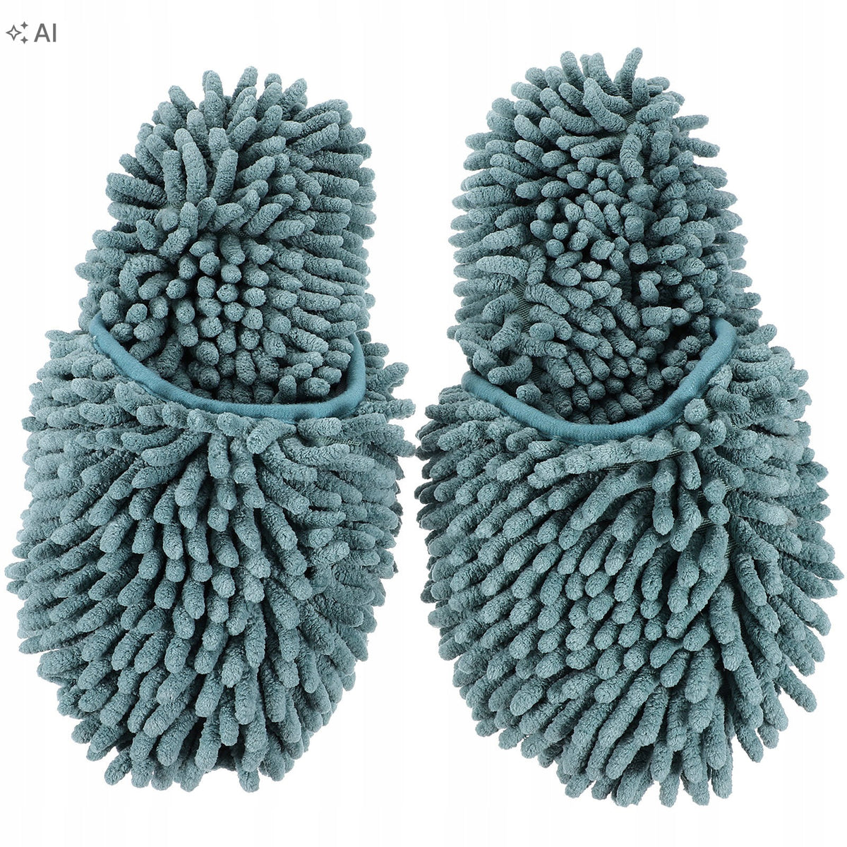 1PAIR PRACTICAL WASHABLE MOP SHOES CONVENIENT INDOOR SWEEPING SLIPPERS Manufacturer code 17791871