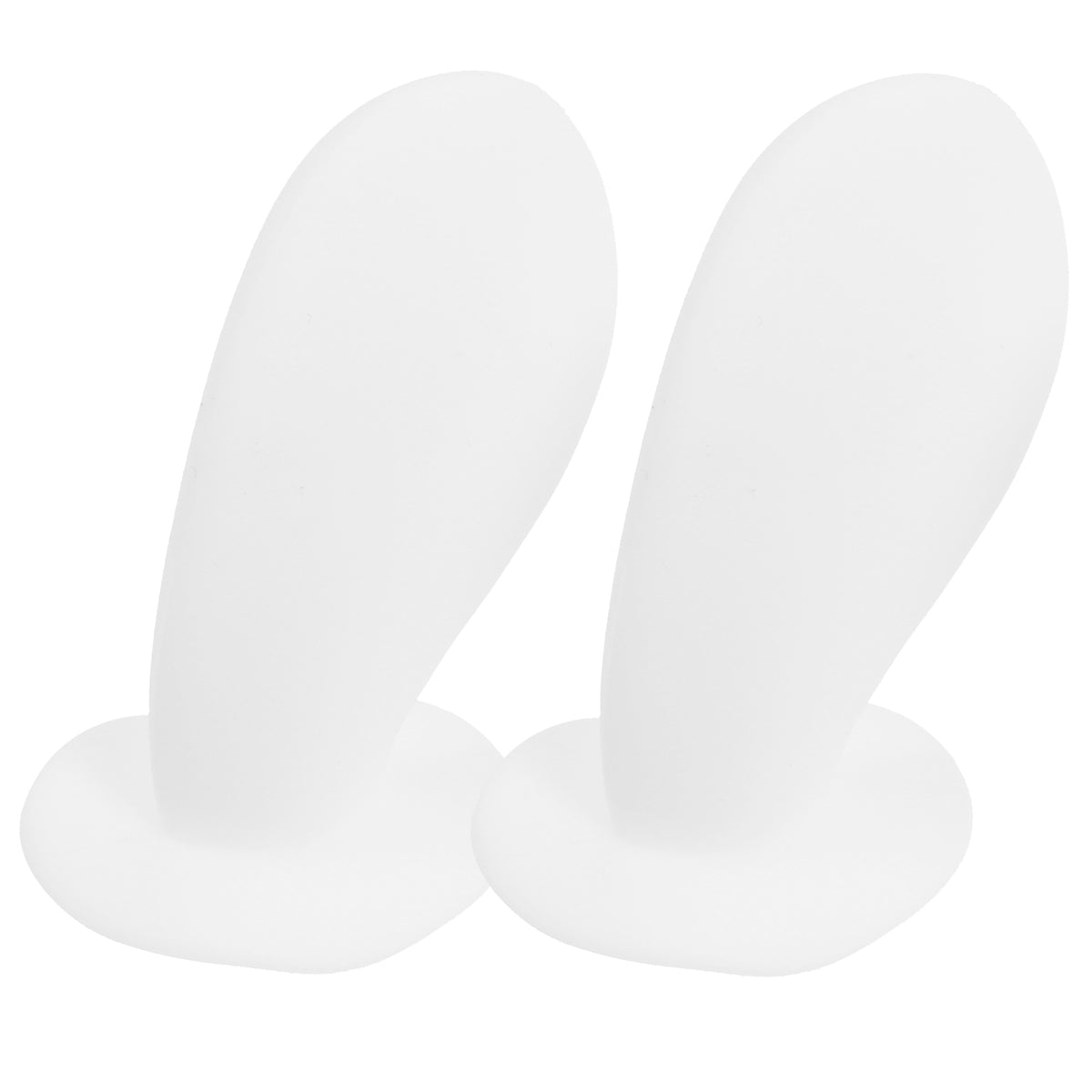 1PARA KREATYWNE KRÓLICZE USZY DEKORACJA DO KASKU MOTOCYKLOWEGO Color white
