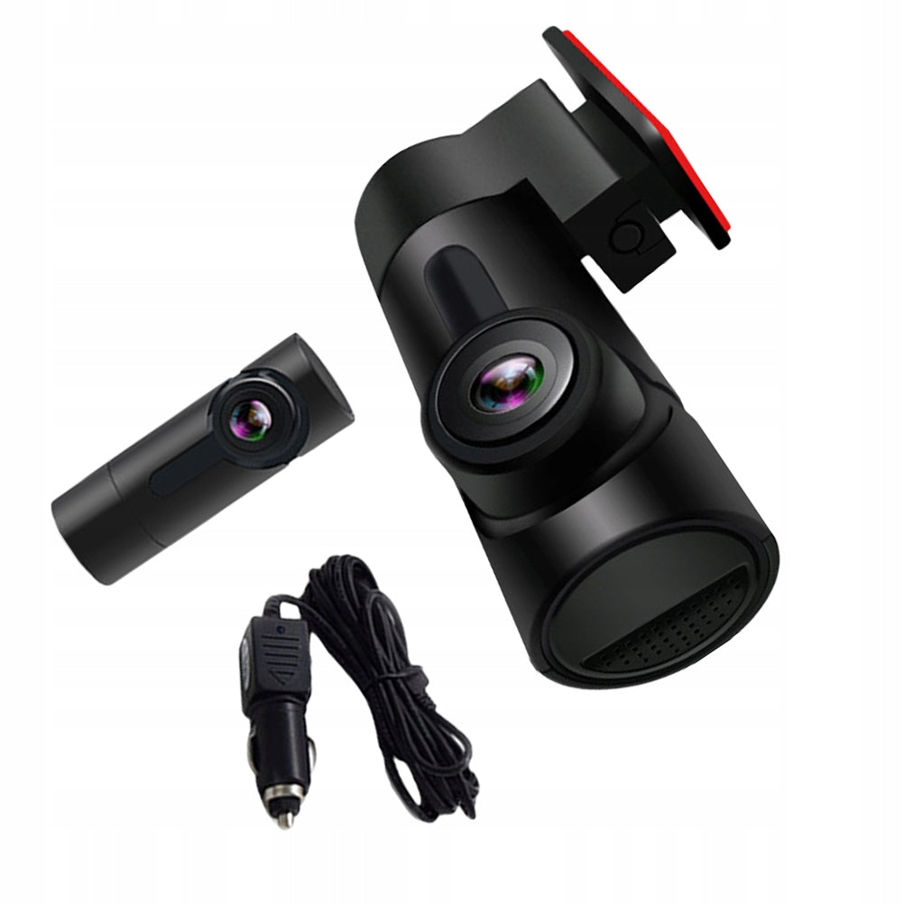 1Pc Black Car Driving Camera with Night Vision and Rotatable Lens Brand no brand