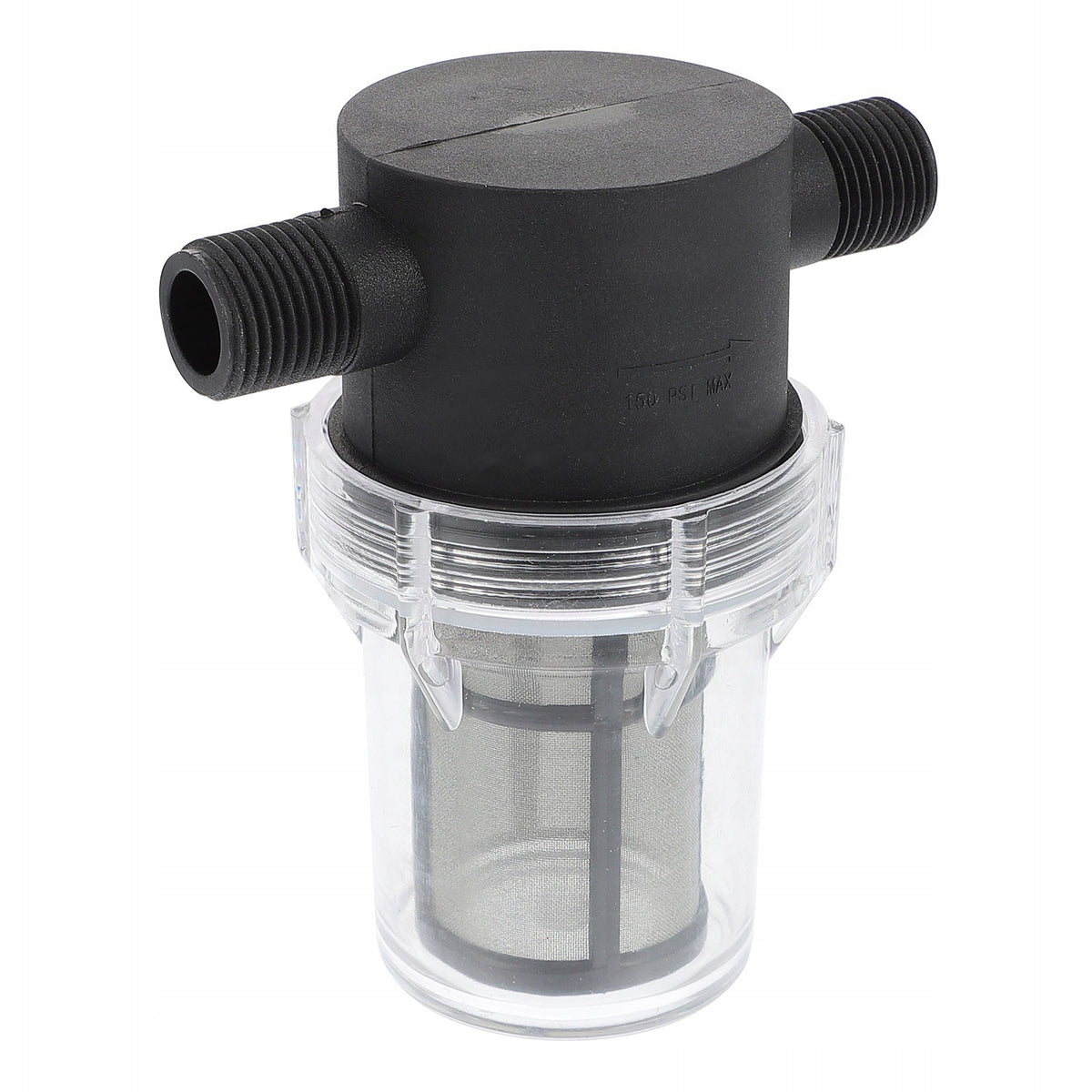 1Pc Black Inline Water Pump Strainer Rustproof Nylon Filter Manufacturer code 11980414