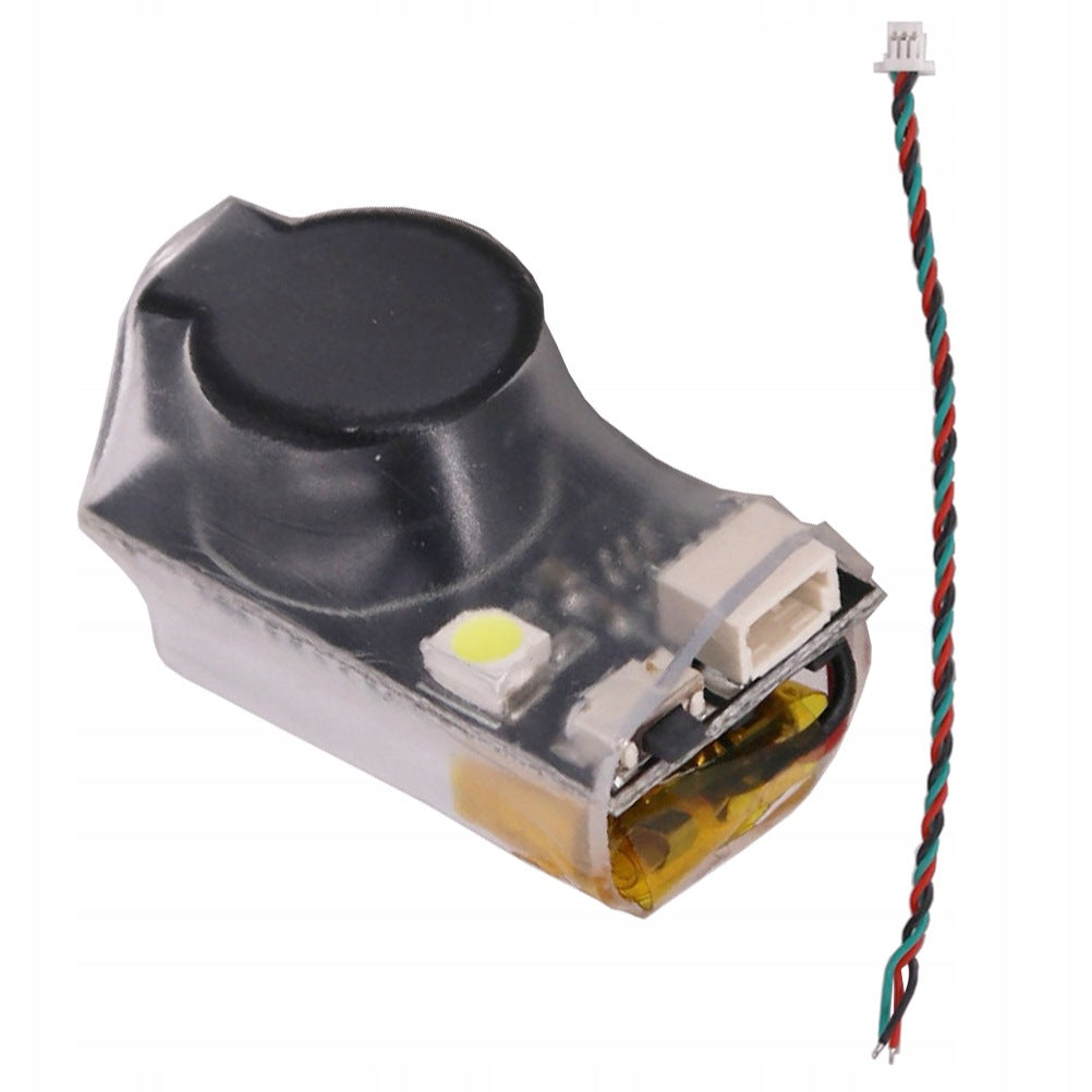 1Pc Small Fpv Drone Alarm Black Lightweight Drone Buzzer Model 8383172250408