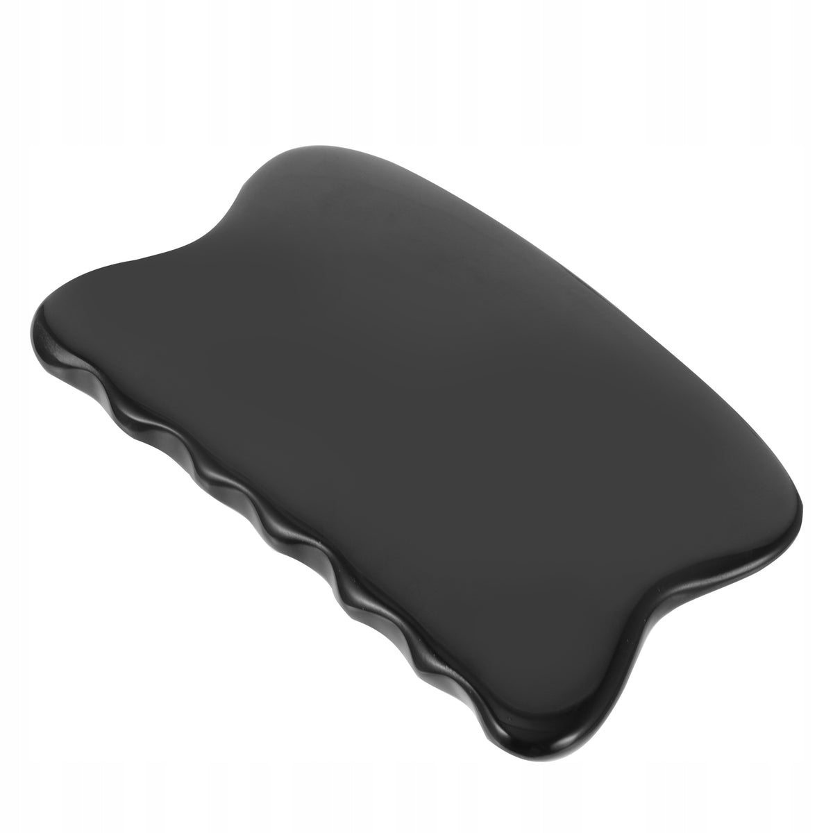 1SZT CZARNA ERGONOMICZNA MASAŻER GUA SHA Z ROGU BAWOŁU Manufacturer code 10336482