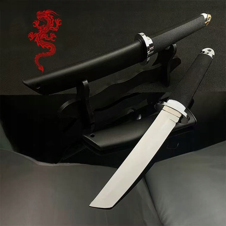1SZT TACTICAL MILITARY KNIFE KATANA TANTO HUNTING SAMURAI + CASE Packaging status original