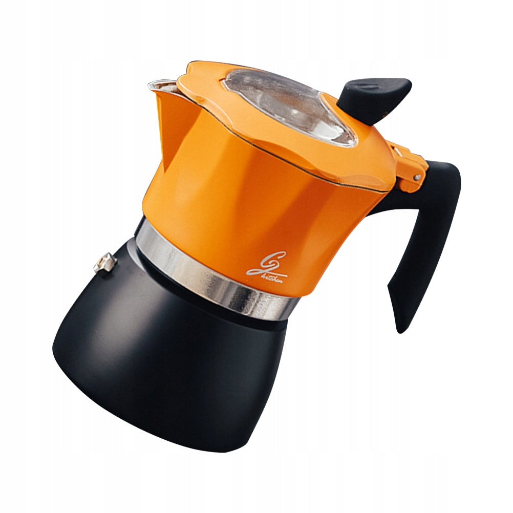 1SZT ŻÓŁTY TRWAŁY KAWIARKA DO ESPRESSO DO DOMU Model 12188209258244