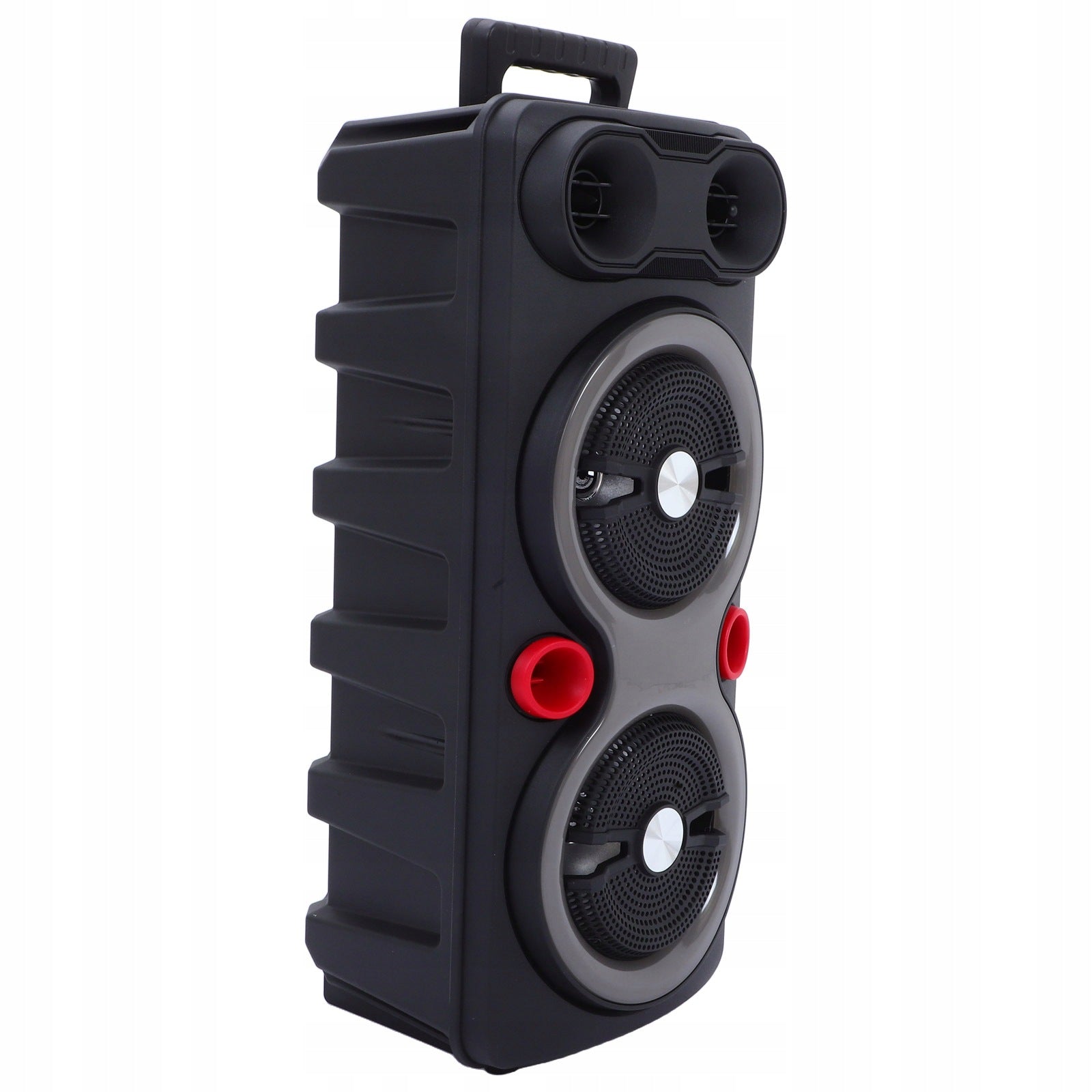 1Set Wireless Karaoke Speaker with Dual Bass Drivers and Microphone Model other