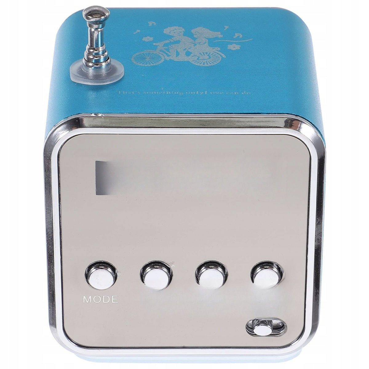 1ZEST MINI GŁOŚNIK BLUETOOTH ALUMINIOWY PRZENOŚNY RETRO
