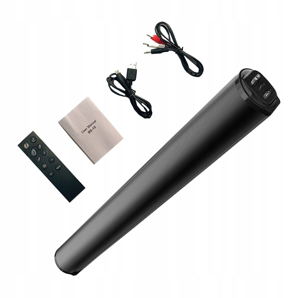 1ZEST STEREO SOUNDBAR DO DOMU Z MOCNYM DŹWIĘKIEM CZARNY Brand no brand