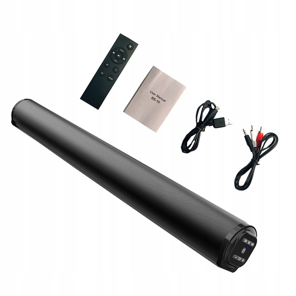 1ZEST STEREO SOUNDBAR DO DOMU Z MOCNYM DŹWIĘKIEM CZARNY