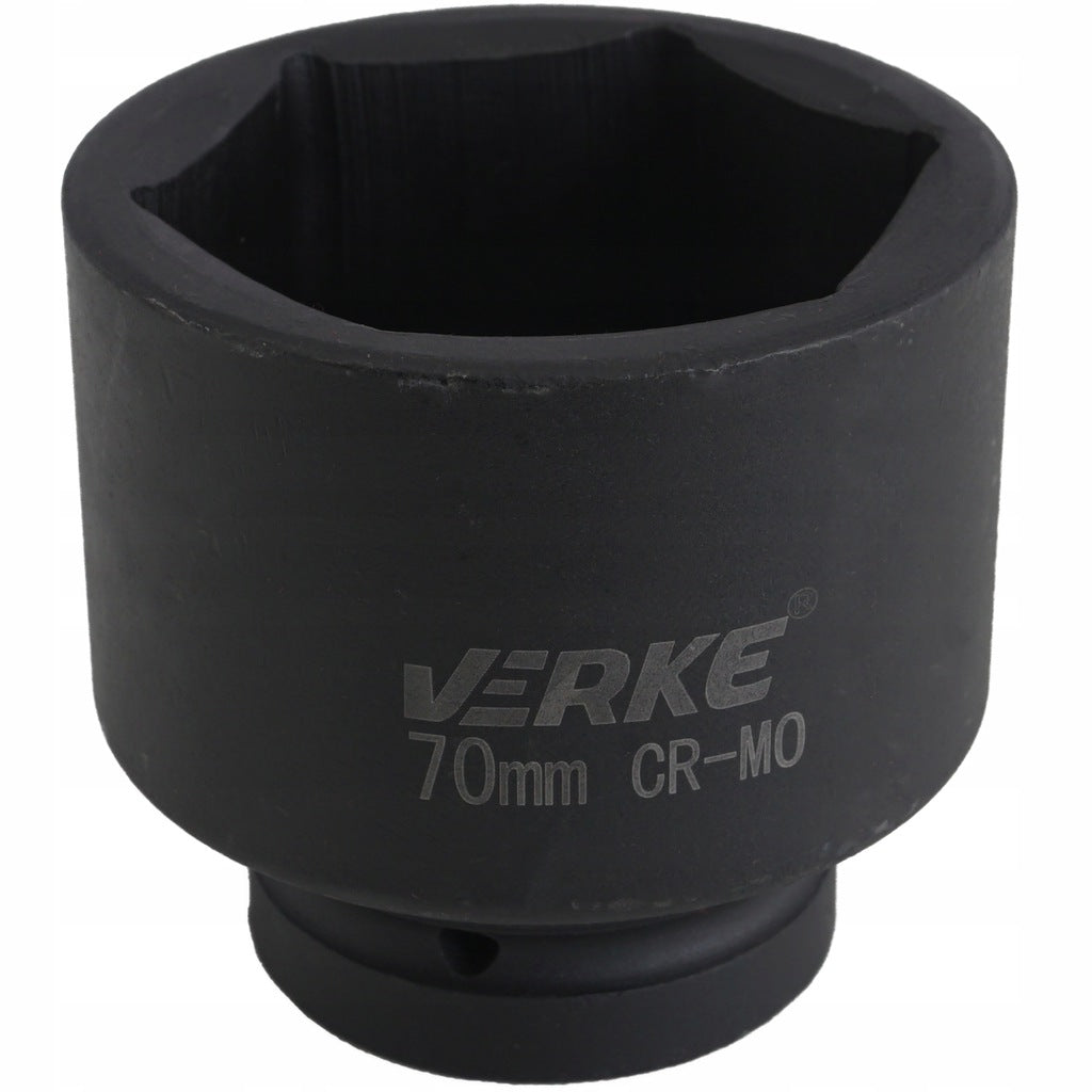 Smūginė galvutė 1", 6 kampų, 70 mm, VERKE V39412