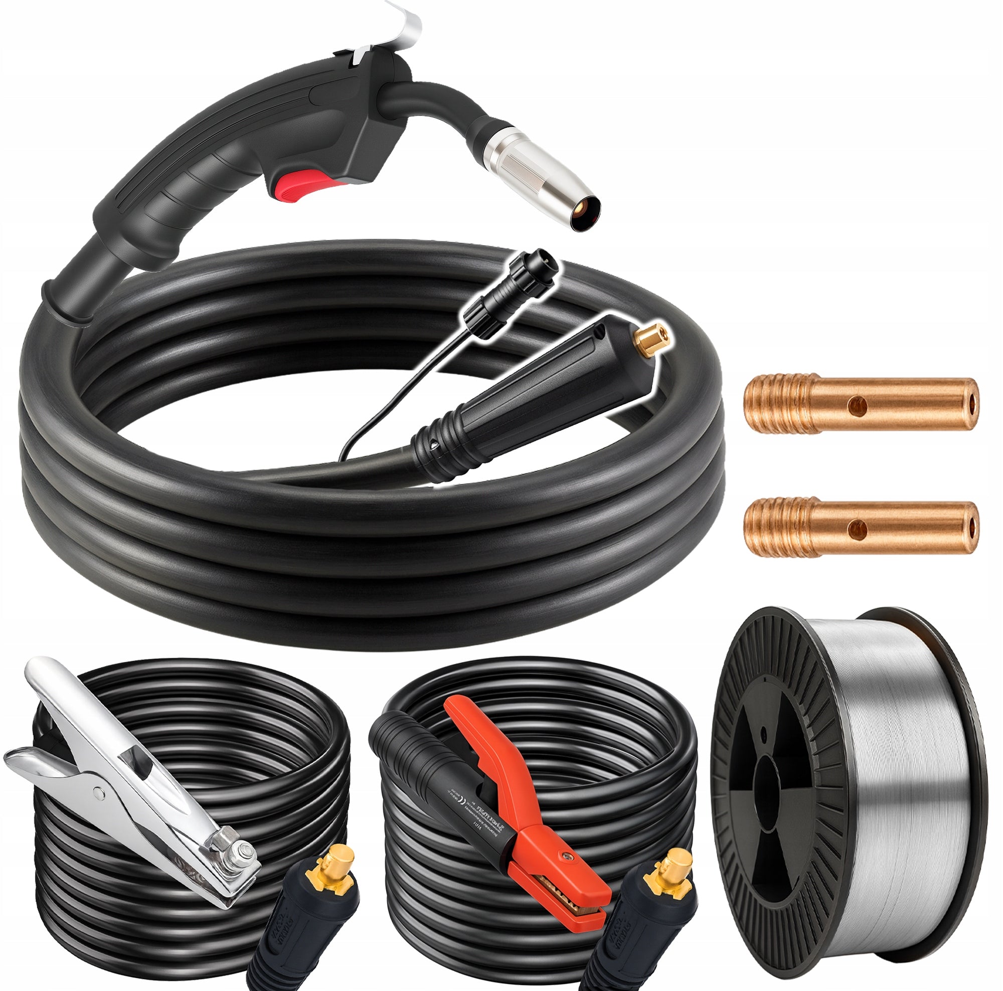 Suvirinimo inverteris MP Majster MP0129, MIG/FLUX/MMA, IGBT