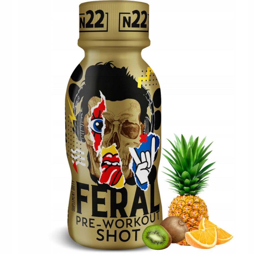 1pc Nutrition22 FERAL PRE-WORKOUT 100 ml PRE-WORKOUT SHOT WITH CAPSAICIN