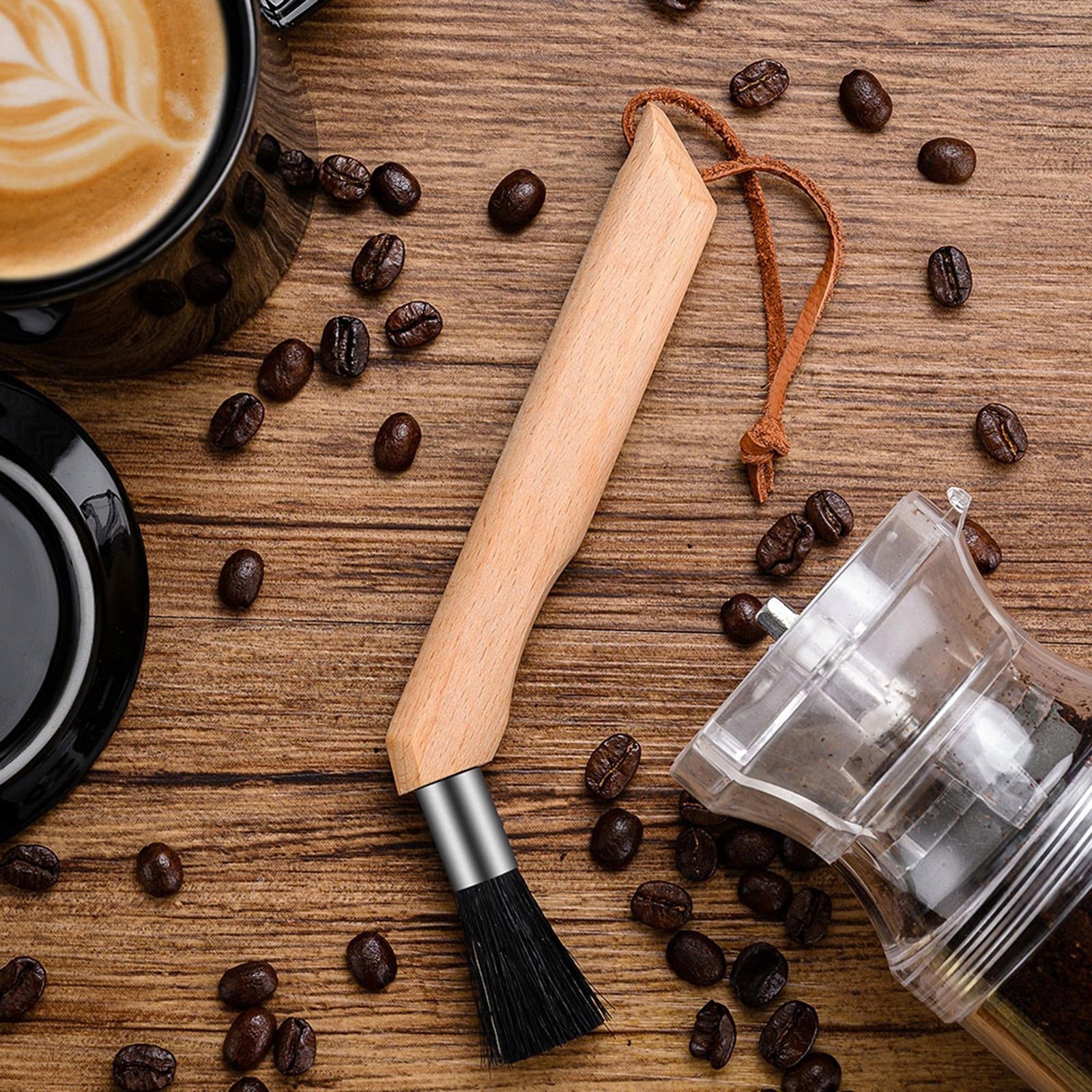 1pcs Coffee Grinder Cleaning Brush Coffee Machine Brush Cleaner Style 2 Brand no brand