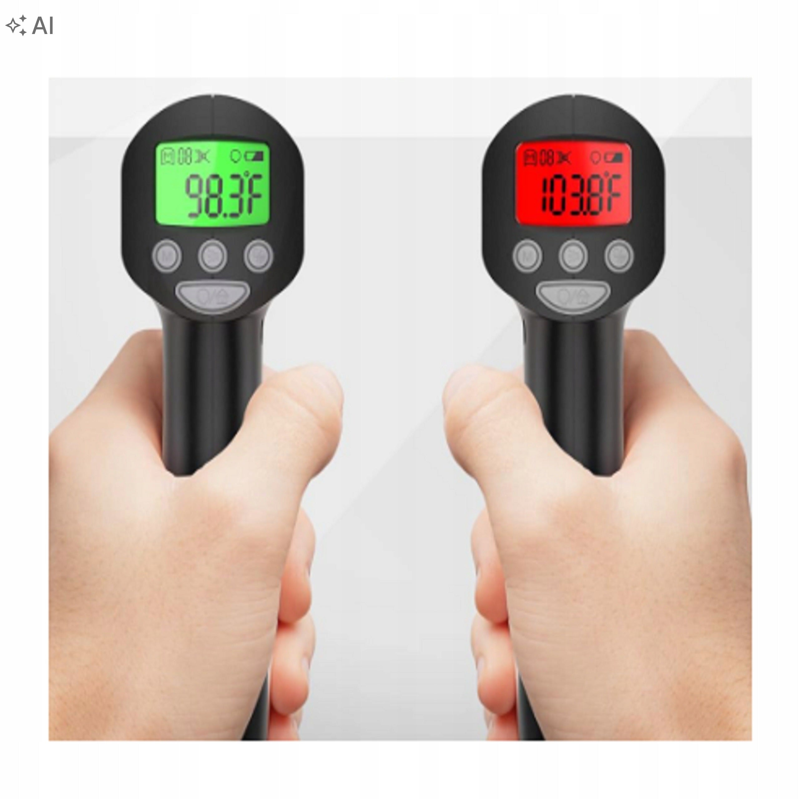 1s Touchless Digital Medical Thermometer for Children and Adults CE Packaging status original