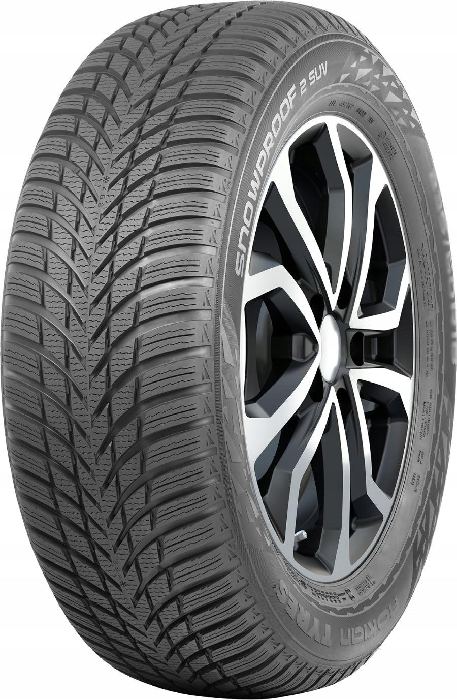 1x 245/45R20 Nokian Snowproof 2 SUV winter tyre