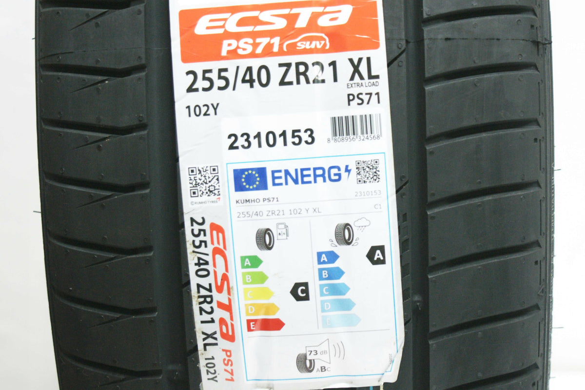 1x KUMHO 255/40ZR21 102Y ECSTA PS71 SUV XL Season summer