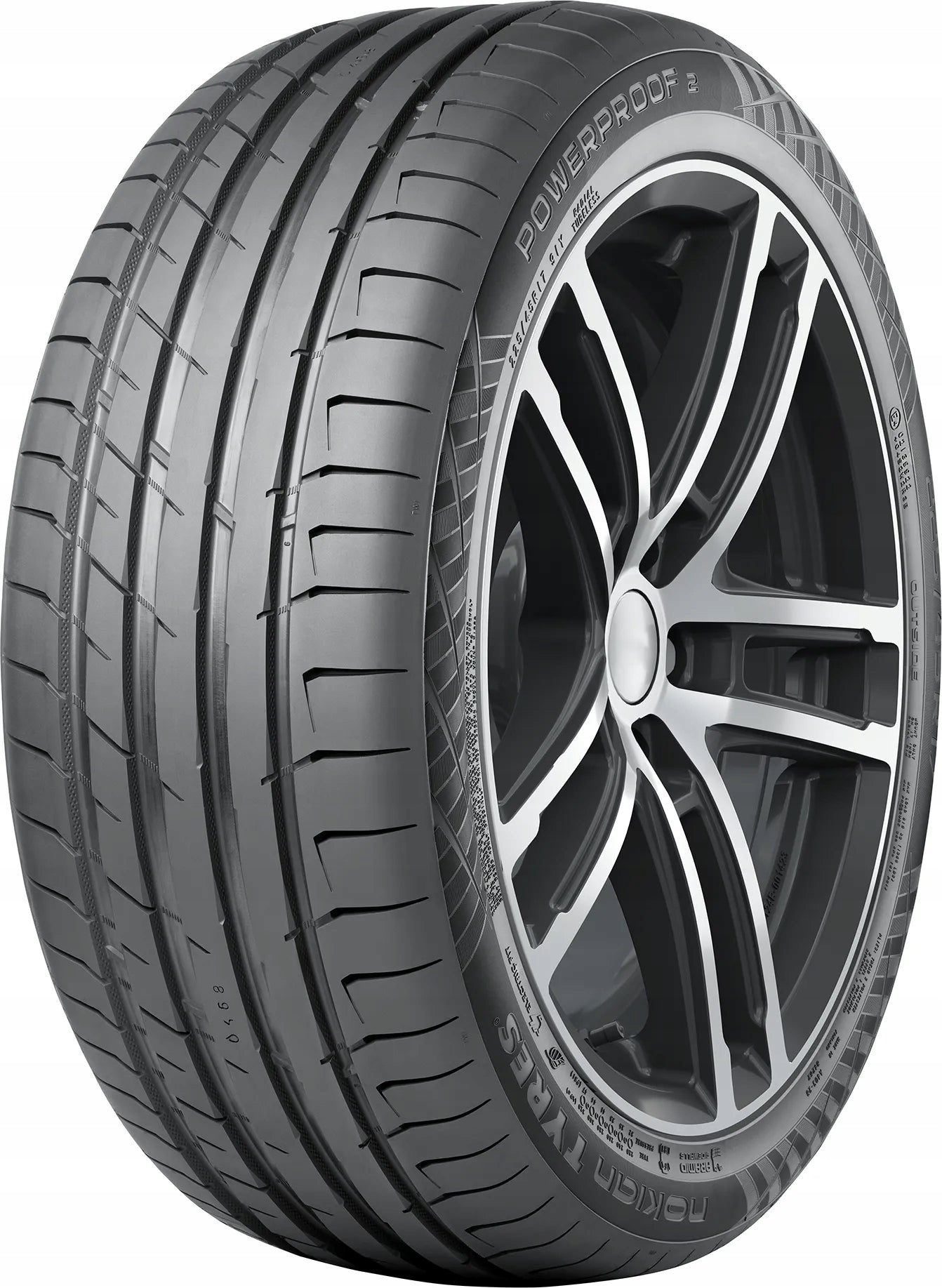 1x Nokian Powerproof 2 summer tyre 235/45R18