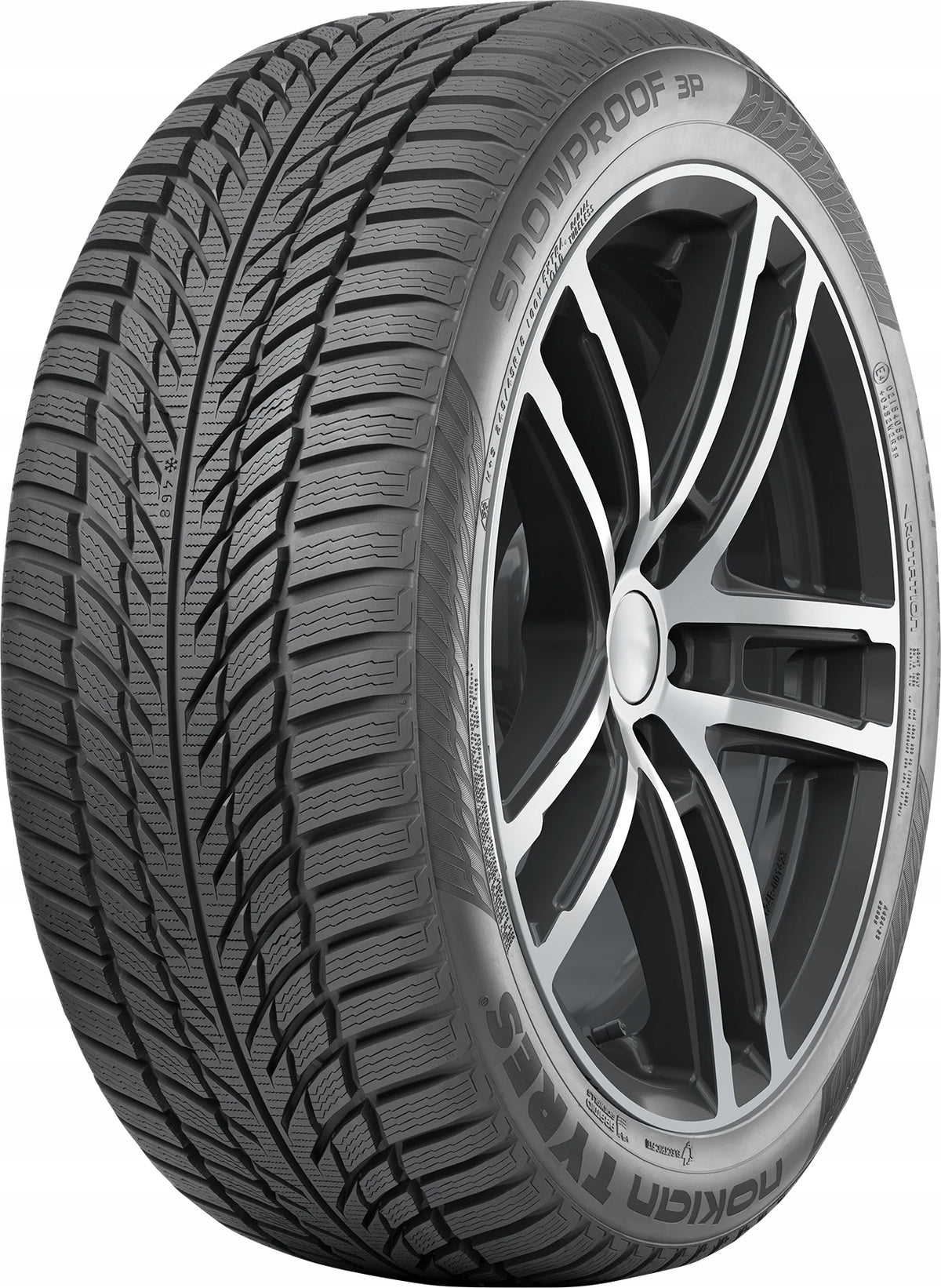 1x Nokian Snowproof 3P winter tyre 225/45R17