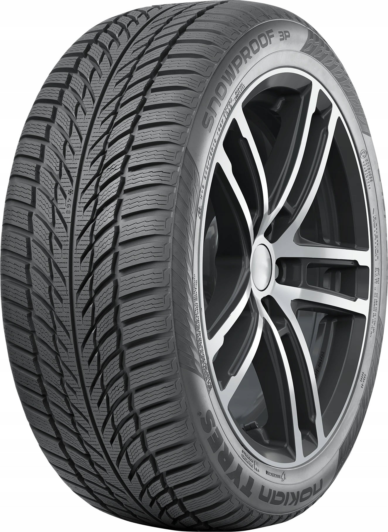 1x Nokian Snowproof 3P winter tyre 225/45R17