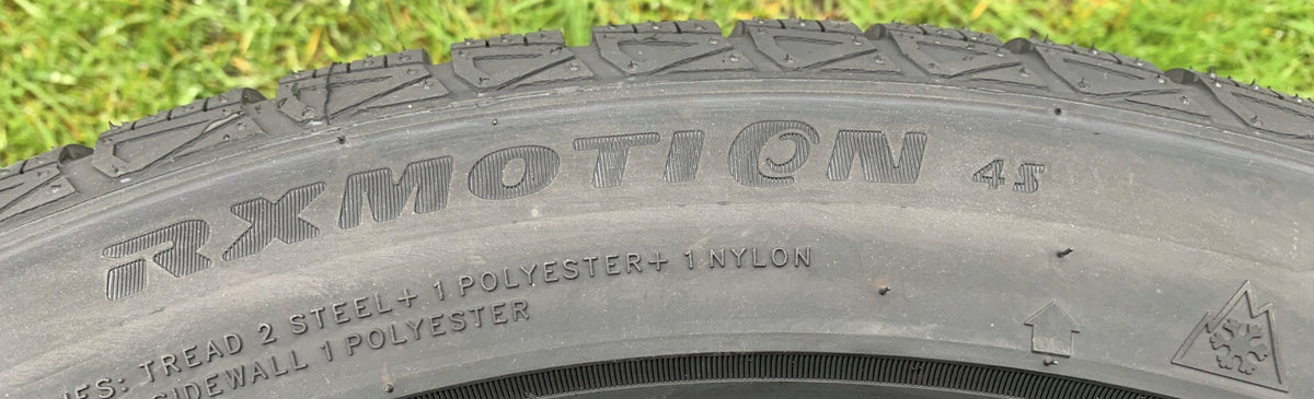 1x RoadX RX Motion 4S 195/55/16 195/55R16 195/55 R16 Year-round Number of tires offered 1 pc.