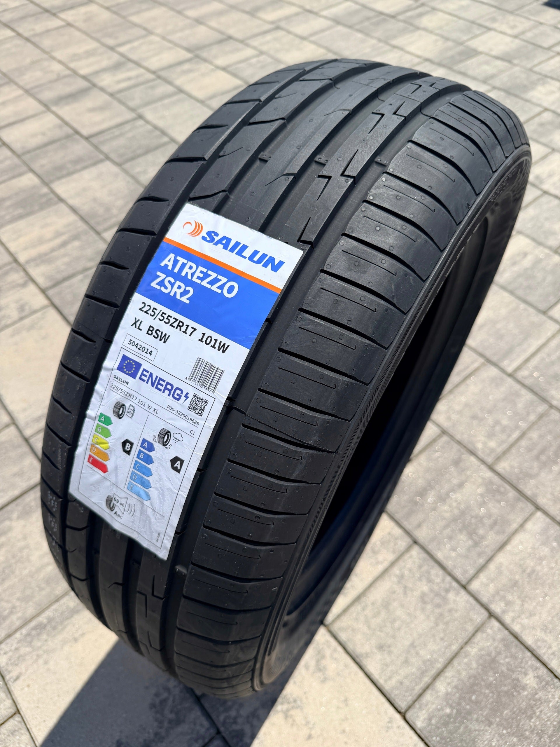 1x SAILUN ATREZZO ZSR 2 225/55/17 225/55R17 225/55 R17 Summer 2026 Number of tires offered 1 pc.
