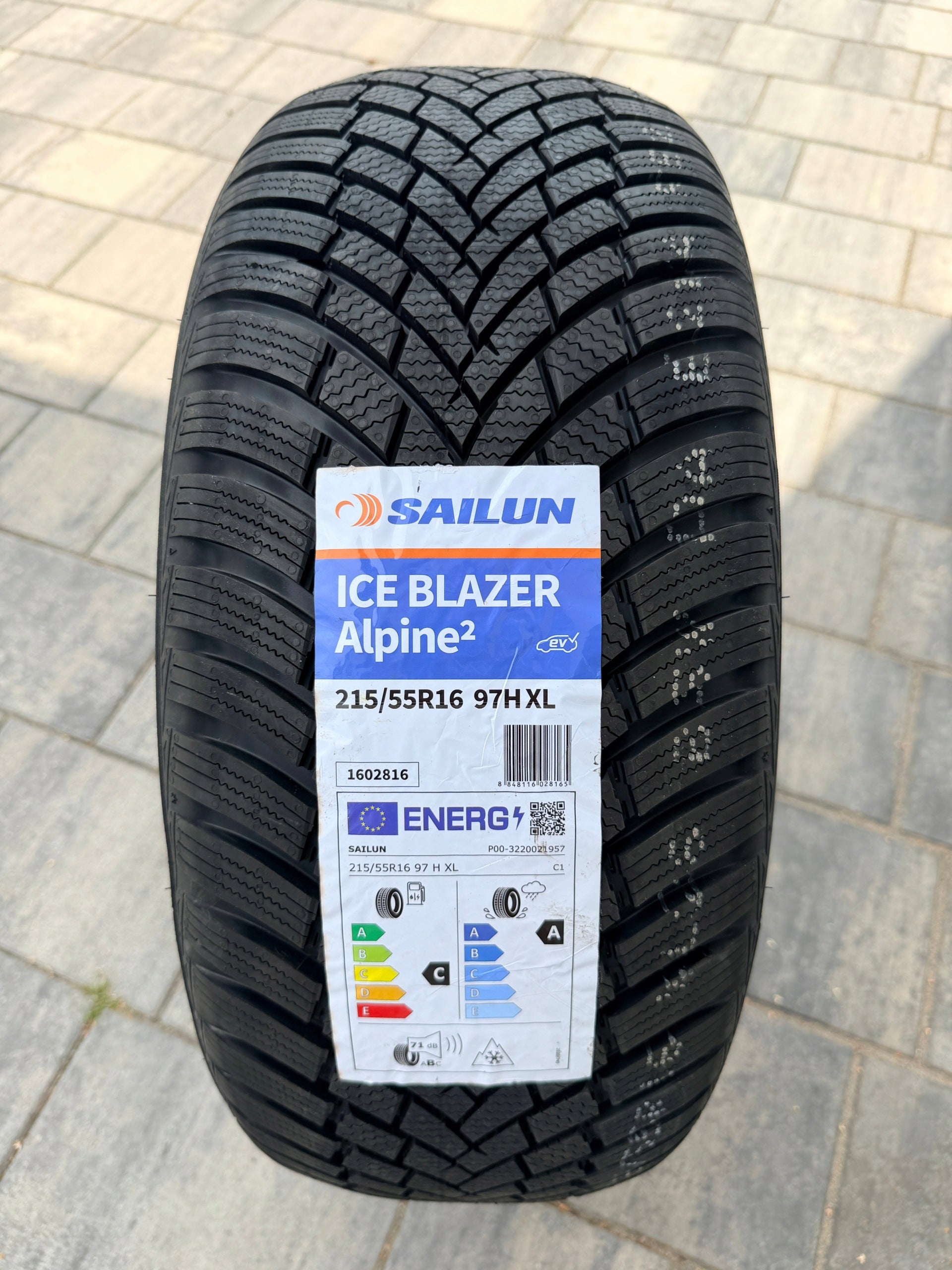 1x SAILUN Alpine 2 215/55/16 215/55R16 215/55 R16 Winter 2026r. Year of manufacture 2026