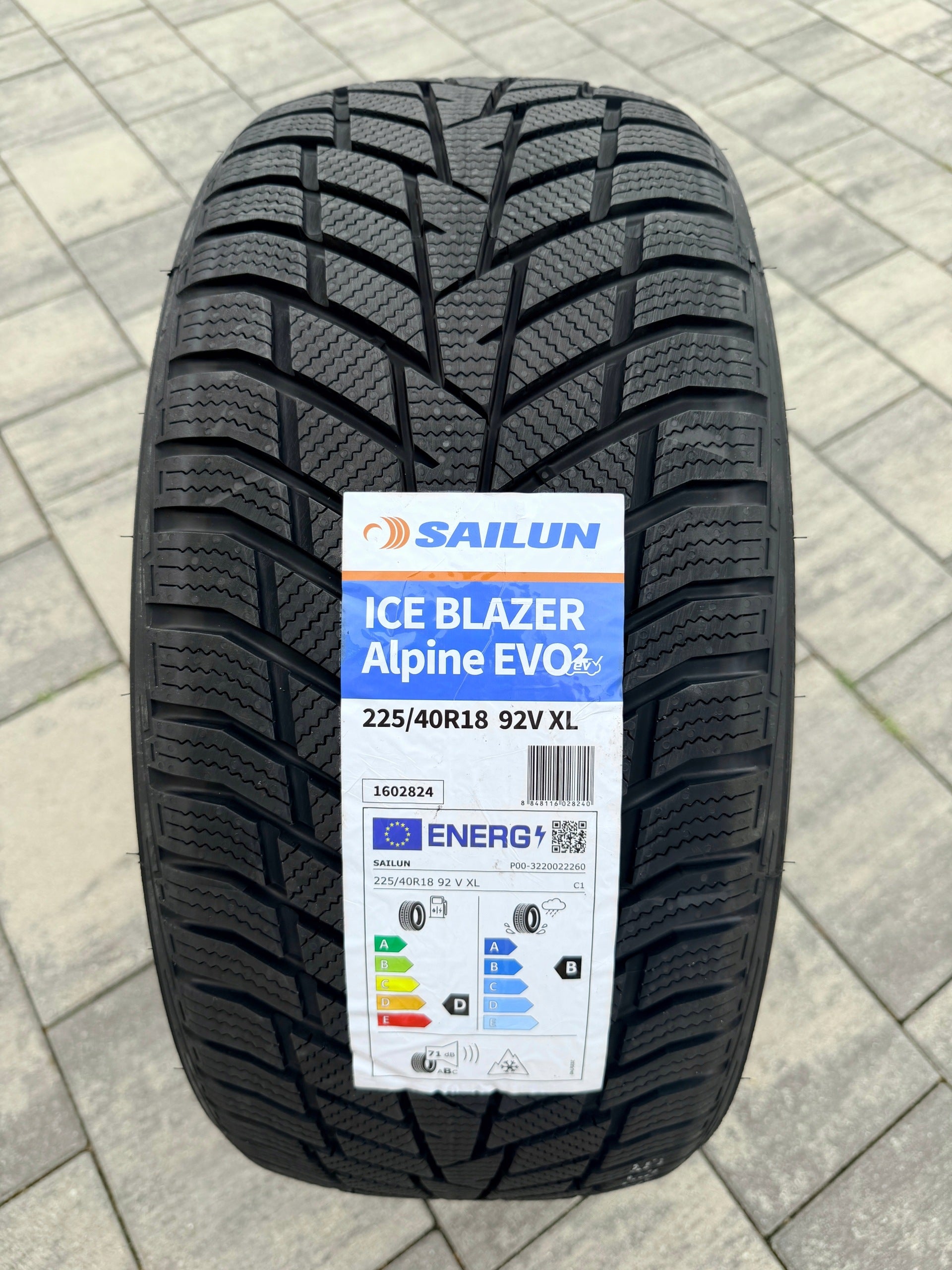 1x SAILUN Ice Blazer EVO 2 225/40/18 225/40R18 R18 Rant Winter 2026r. Year of manufacture 2026