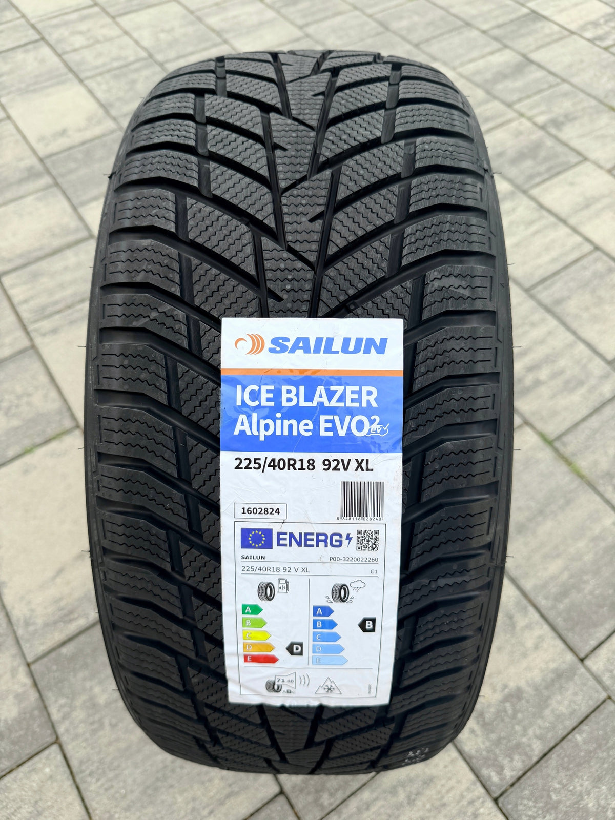 1x SAILUN Ice Blazer EVO 2 225/40/18 225/40R18 R18 Rant Winter 2026r. Year of manufacture 2026