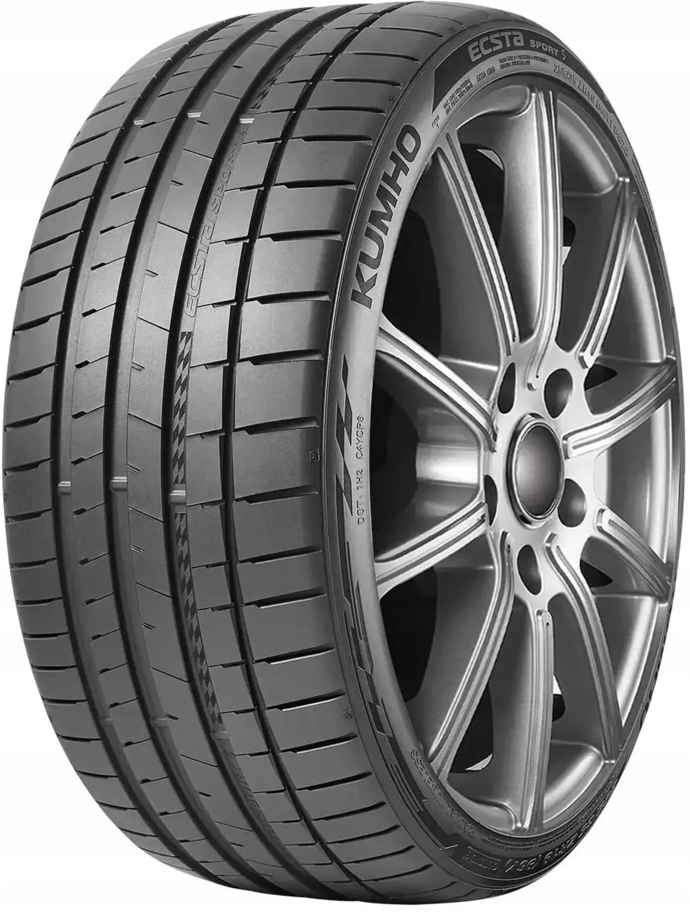 1x SUMMER TYRE Kumho ECSTA SPORT S PS72 225/40R19 93Y XL FR 2025-2026 NEW