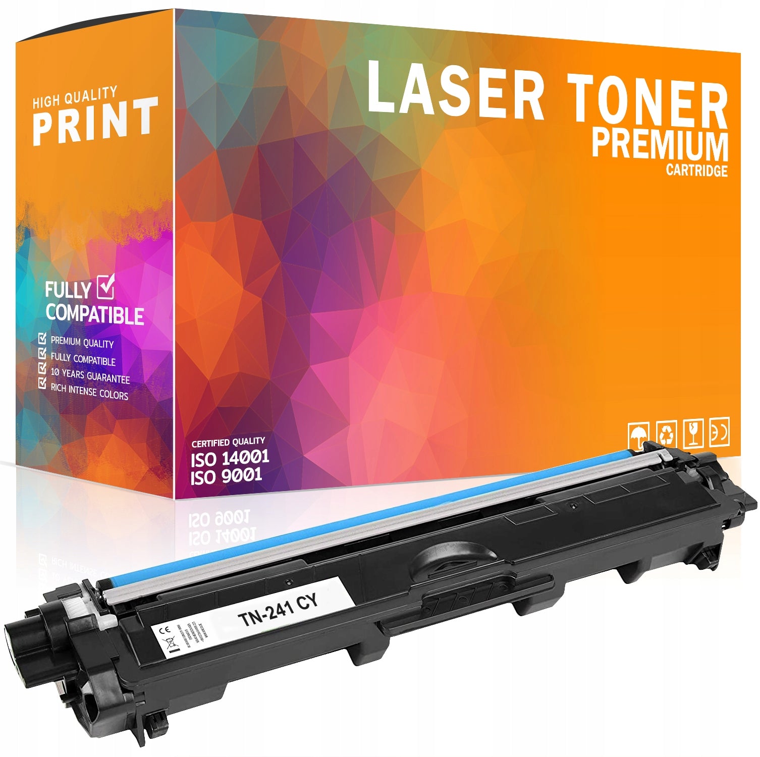 1x TONER FOR BROTHER TN241 DCP-9015CDW DCP-9020CDW