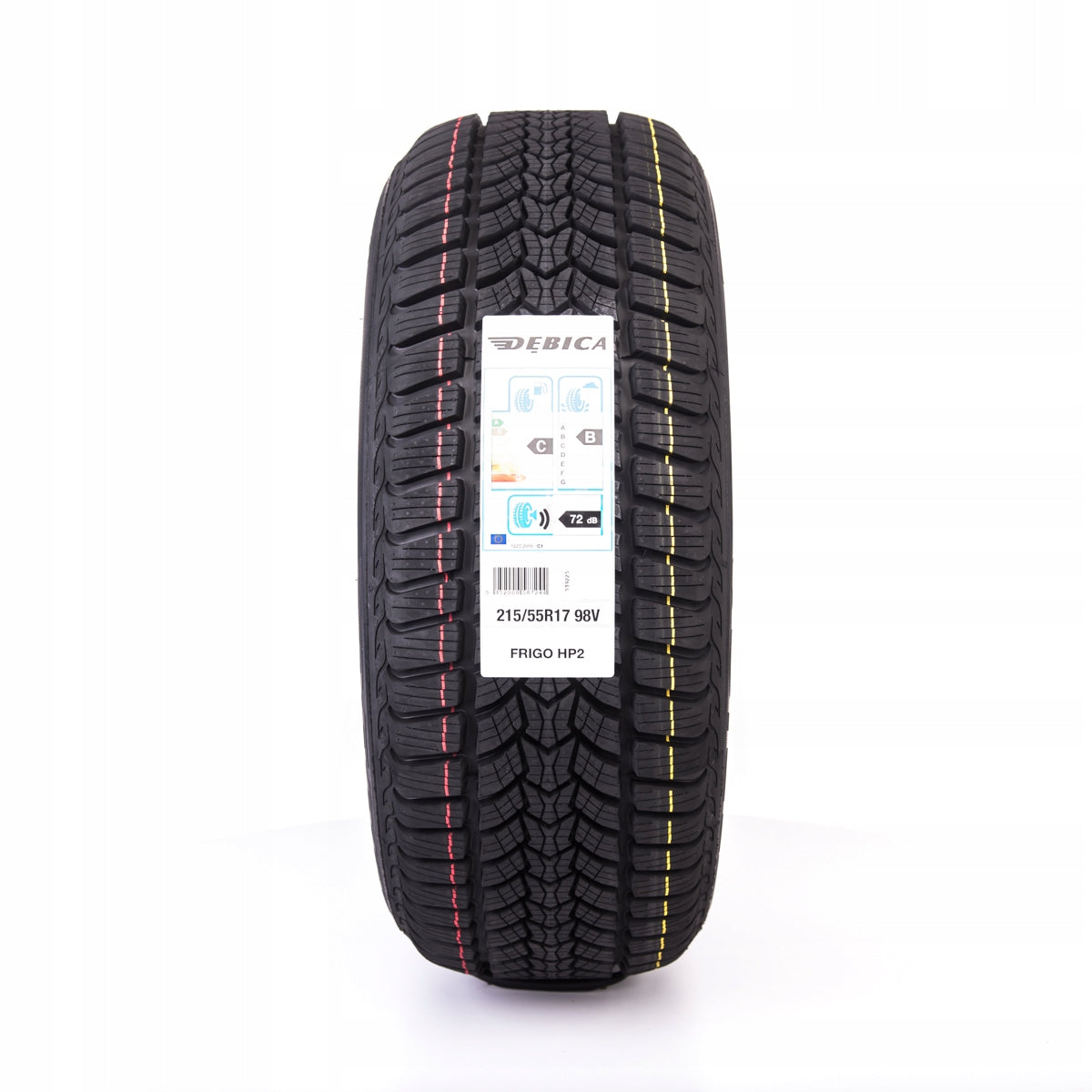 1x WINTER TYRE 215/55R17 Dębica Frigo HP2 98V Year of manufacture 2025
