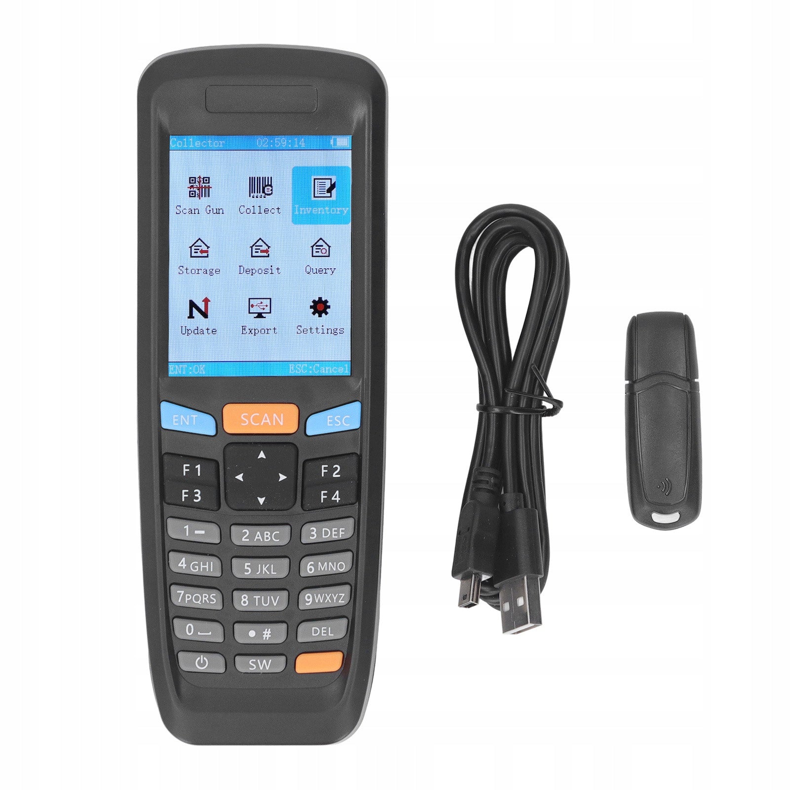 2,4GHz Wireless Barcode Scanner Portable Color CN Brand no brand