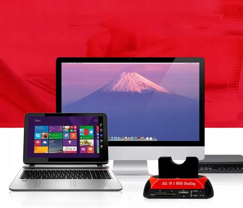 2,5" 3,5" HDD SSD SATA IDE USB 3.0 CLONING DRIVE DOCKING STATION Manufacturer Retoo