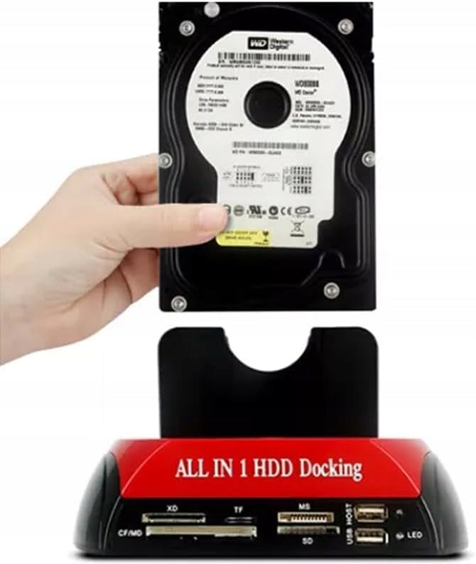 2,5" 3,5" HDD SSD SATA IDE USB 3.0 CLONING DRIVE DOCKING STATION