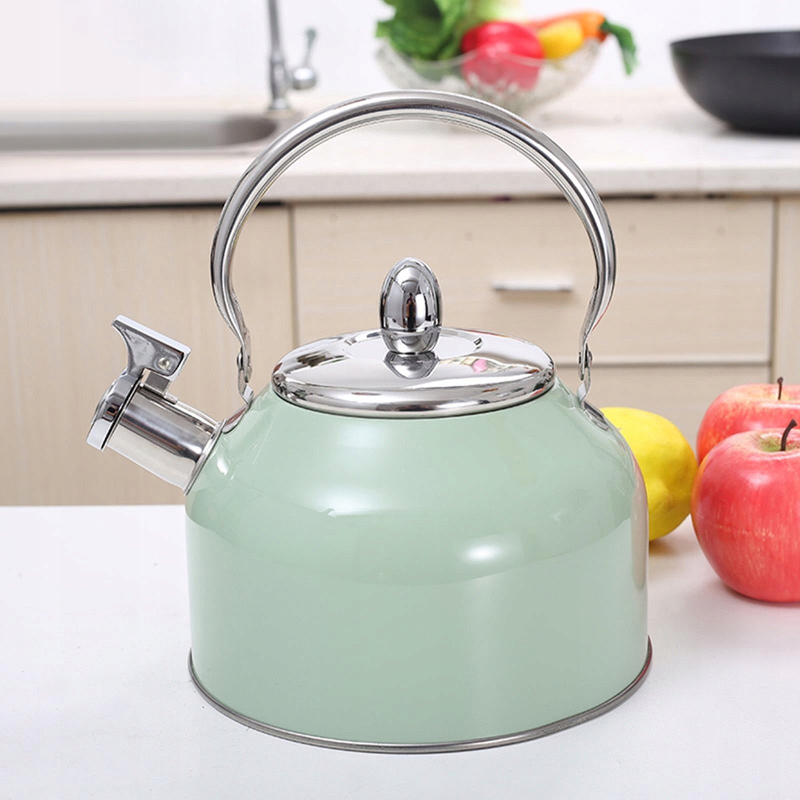 2.5L Stainless Steel Tea Pot Whistle Sound Water Kettle for Electric Brand no brand