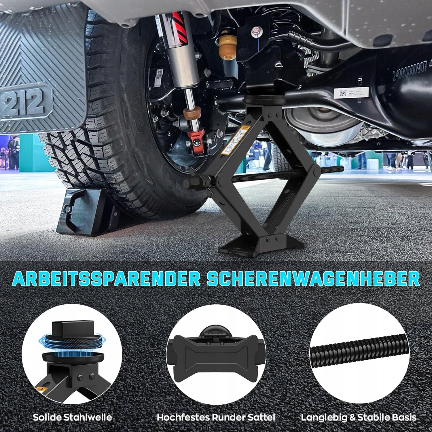 2,5T CAR LIFT FOR MERCEDES WITH KEYS AND RUBBER PADS Manufacturer code 5901347244711