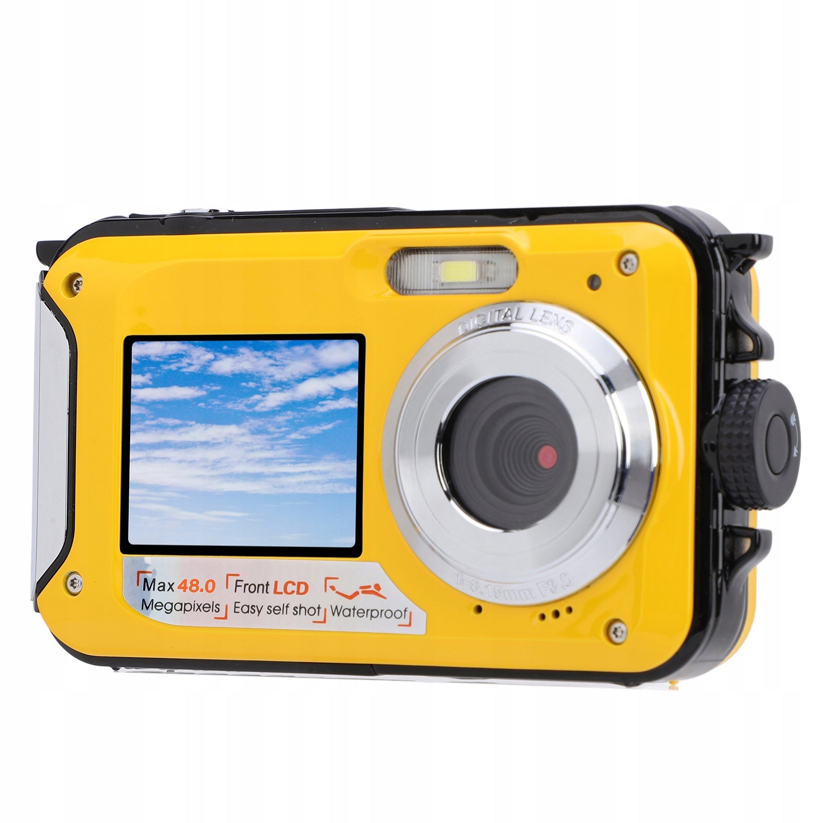 2,7K Underwater Camera with 48MP Dual Screens 16x Zoom 11ft WY Brand no brand