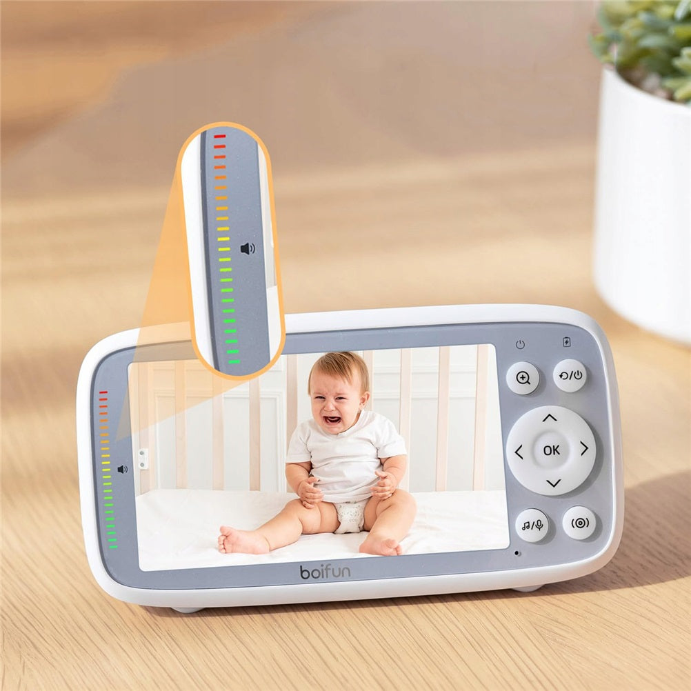 2 BABY MONITOR CAMERA ELECTRONIC ROTARY CAMERA FULL HD 4" LCD 3x ZOOM Packaging status original