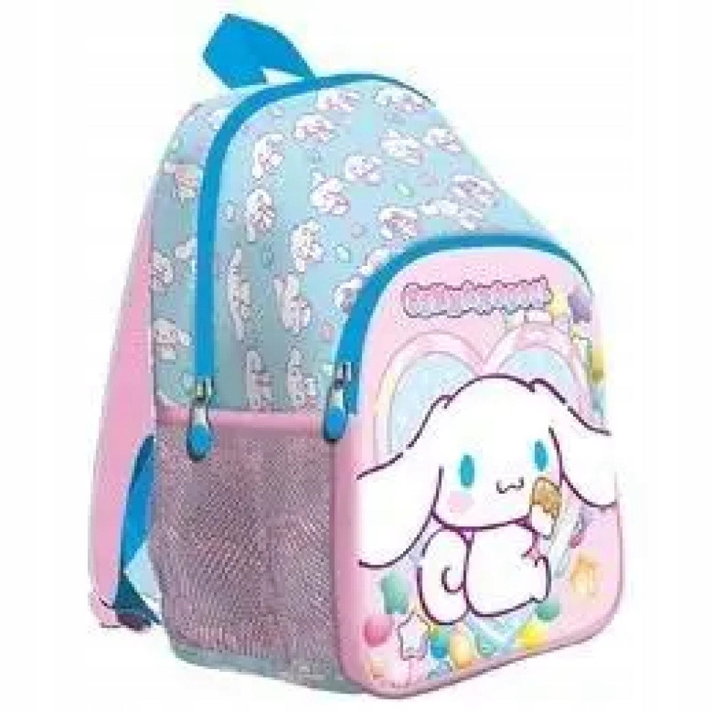 2-CHAMBER SCHOOL BACKPACK FOR GIRLS PINK CINNAMOROLL ST.MAJEWSKI