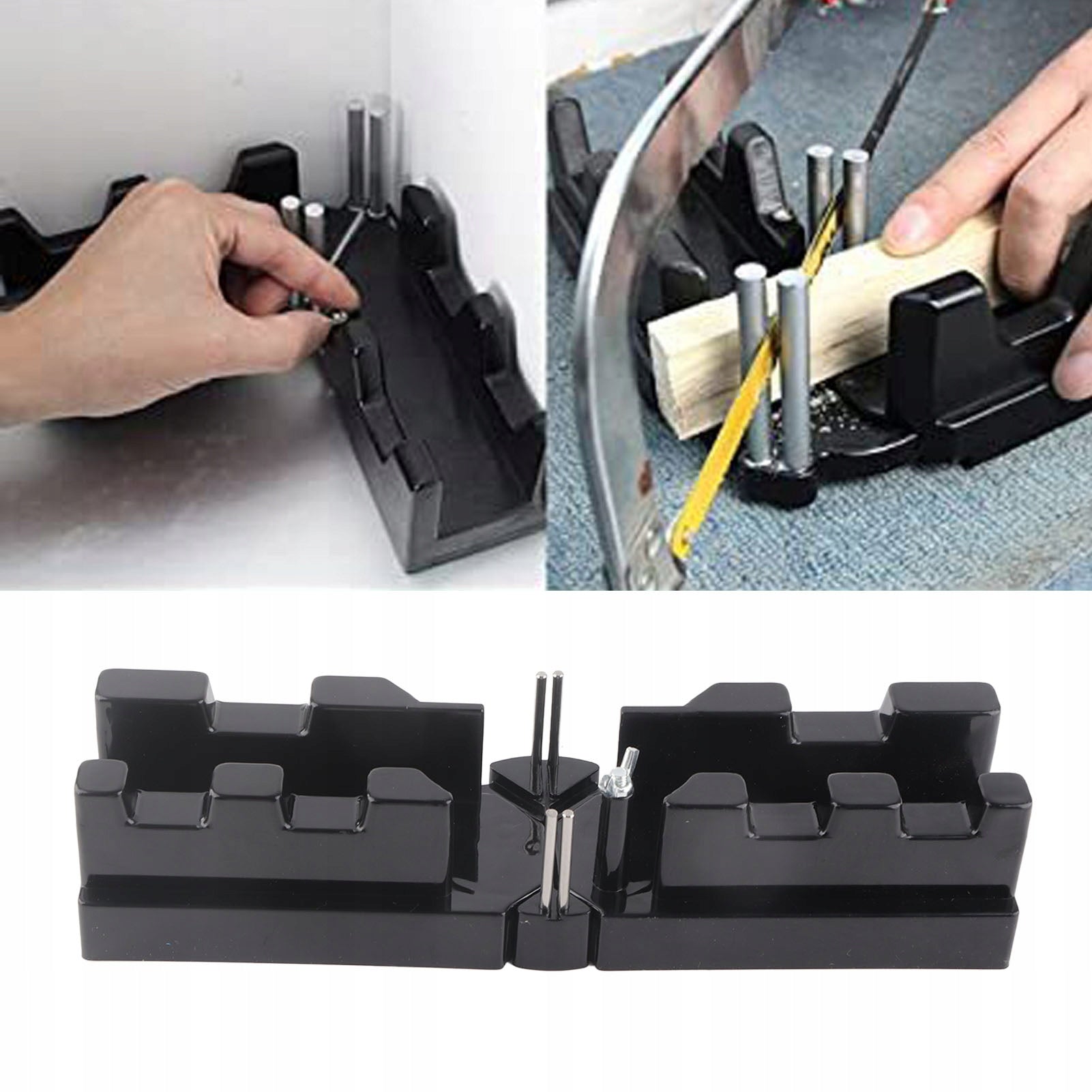 2-IN-1 MITER ANGLE CUTTING TOOL MEASURING TEMPLATE