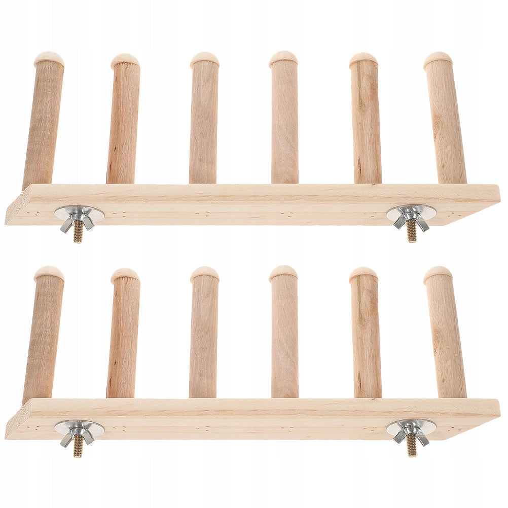 2 PCS SAFE WOODEN CAT SHELVES AND LADDERS FOR MOUNTING ON Kind outdoor cat house